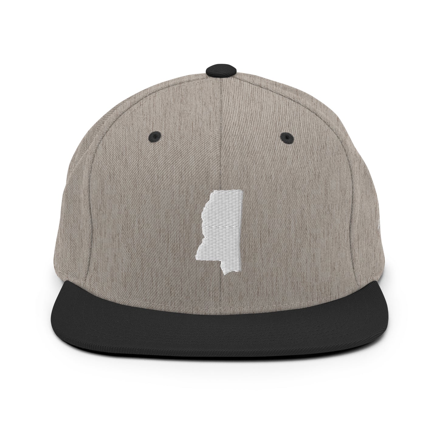 Mississippi State Silhouette 6 Panel Snapback Hat