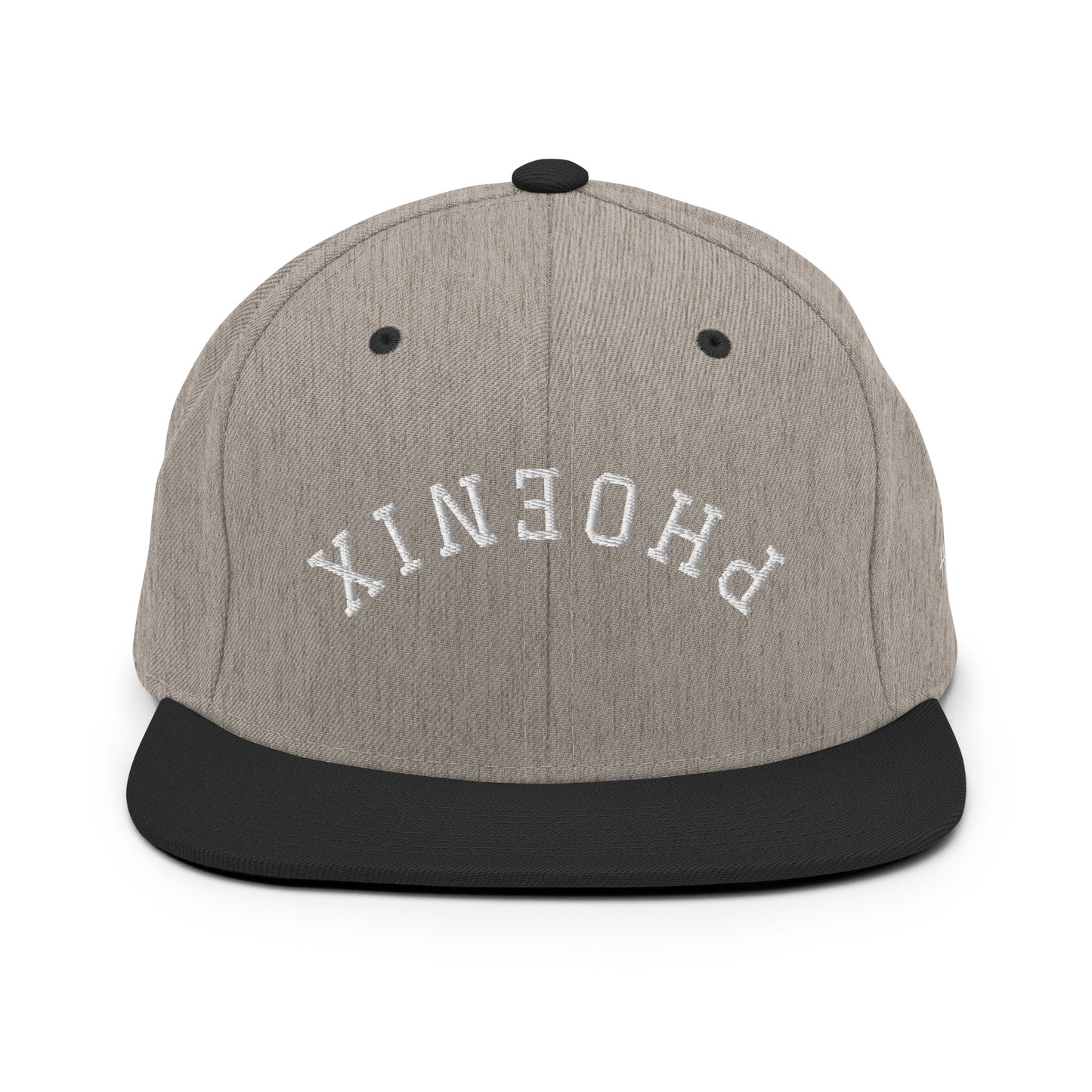 Phoenix Upside Down Arch 6 Panel Snapback Hat