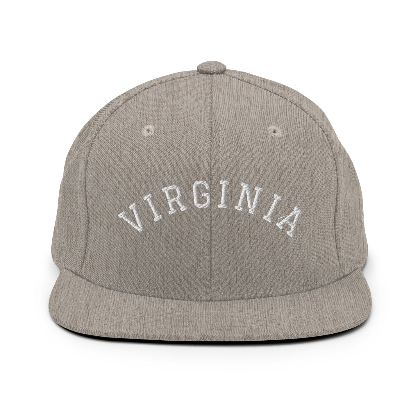Virginia Arch 6 Panel Snapback Hat