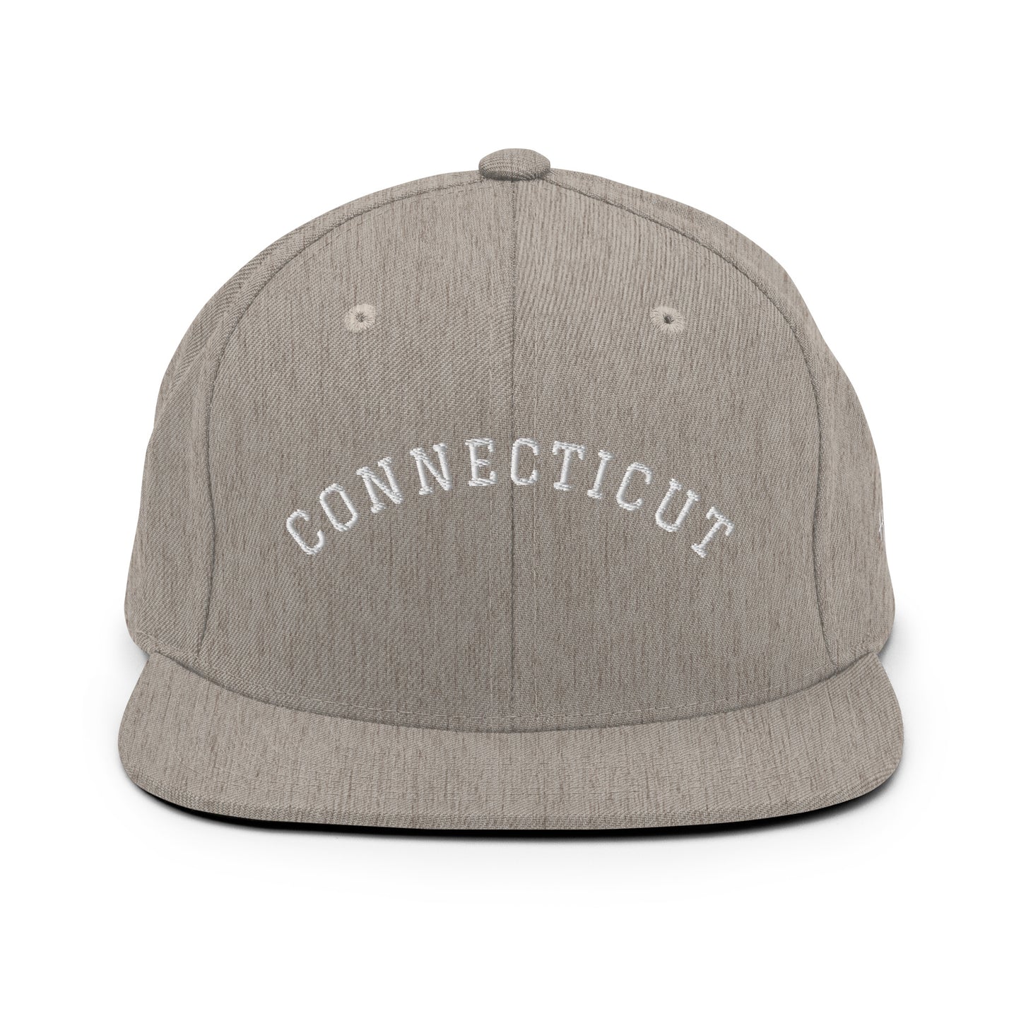 Connecticut Arch 6 Panel Snapback Hat