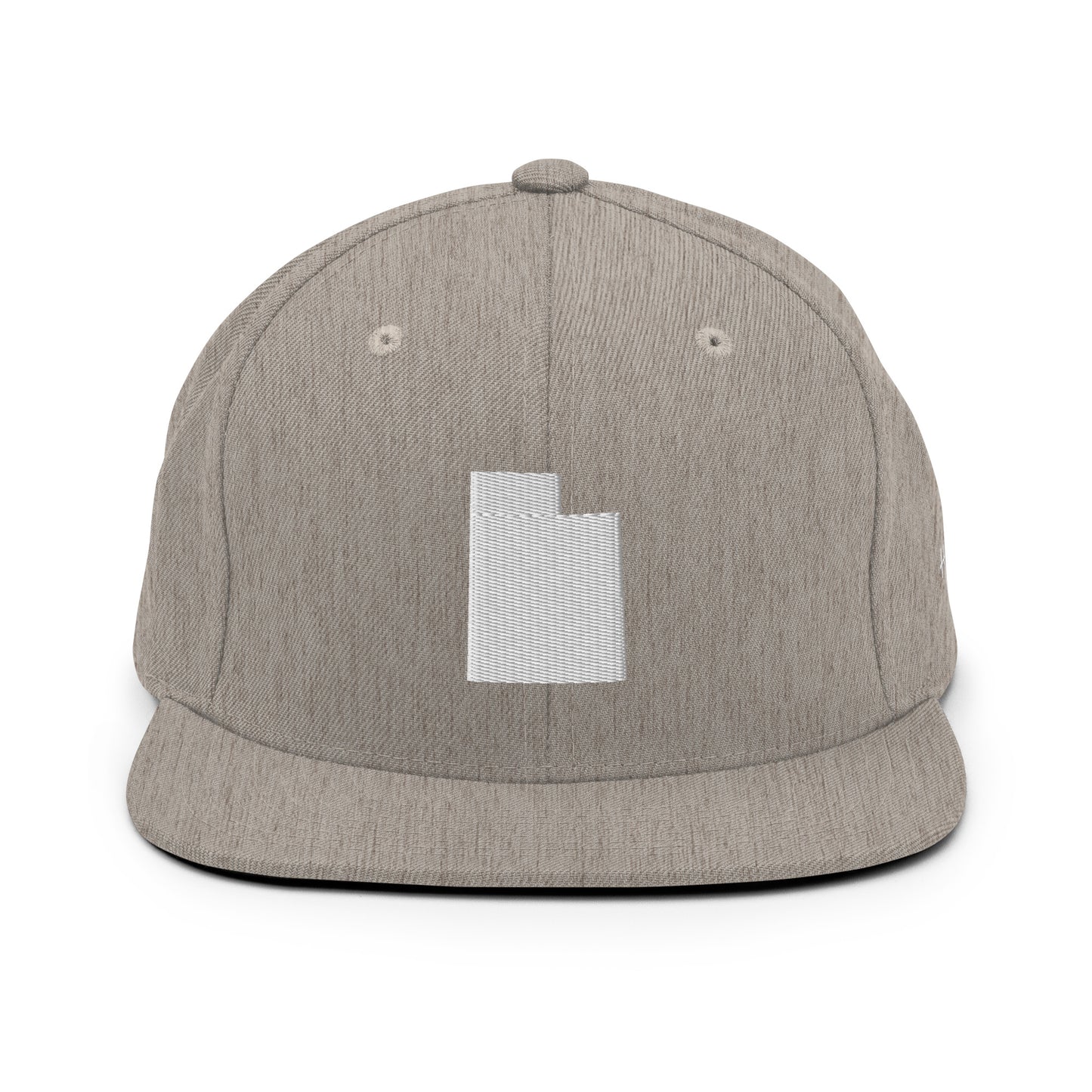 Utah State Silhouette 6 Panel Snapback Hat