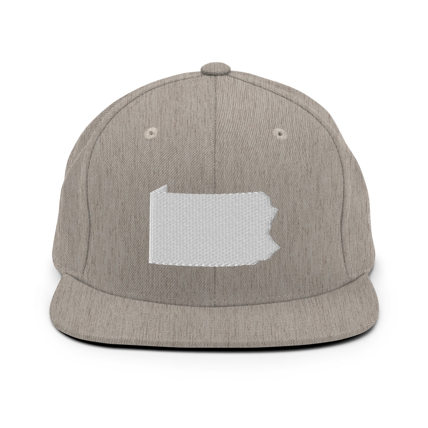 Pennsylvania State Silhouette 6 Panel Snapback Hat