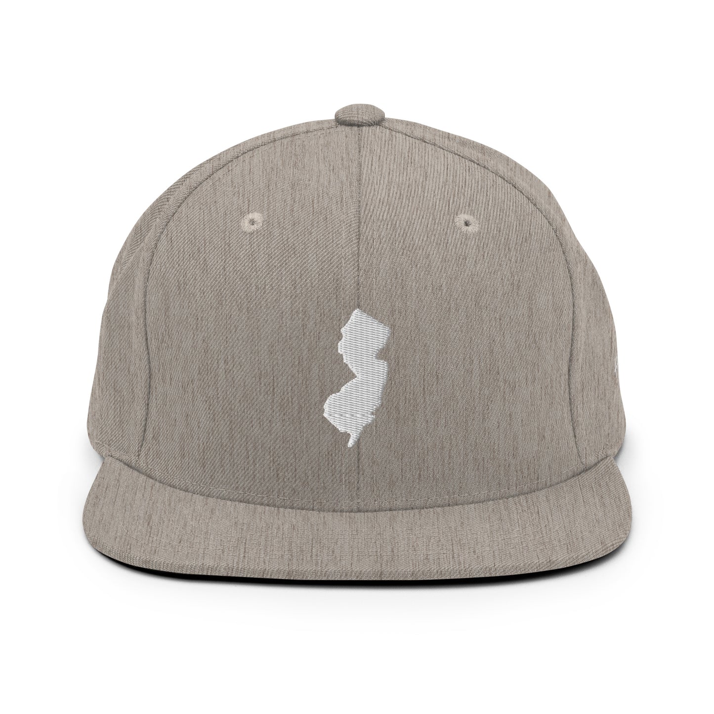 New Jersey State Silhouette 6 Panel Snapback Hat