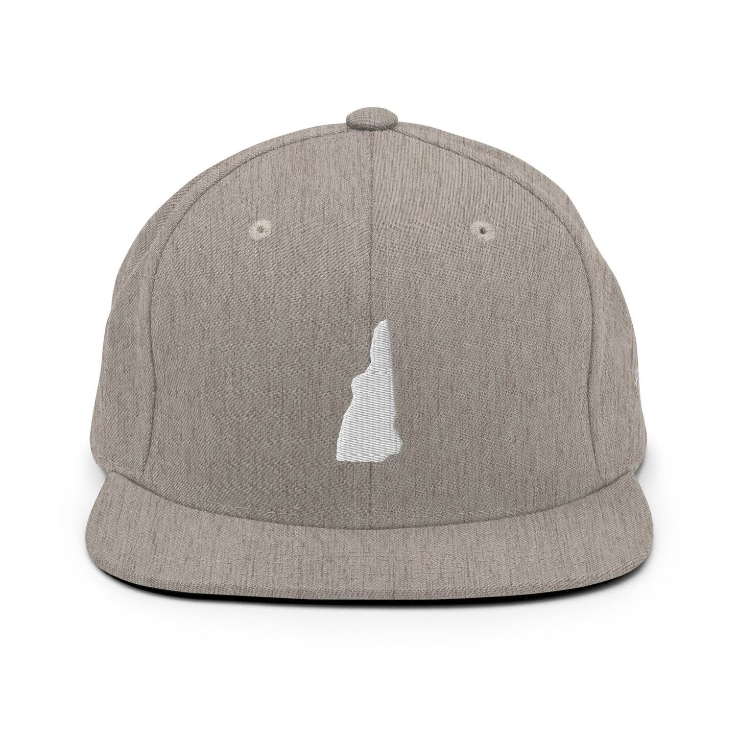 New Hampshire State Silhouette 6 Panel Snapback Hat