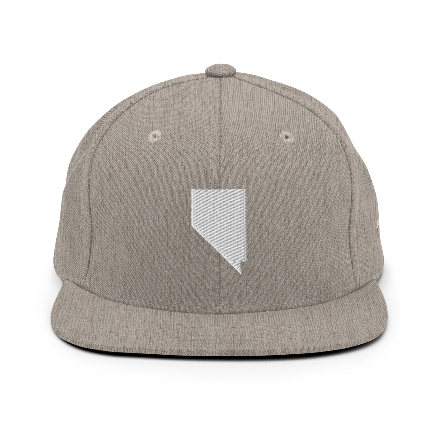 Nevada State Silhouette 6 Panel Snapback Hat