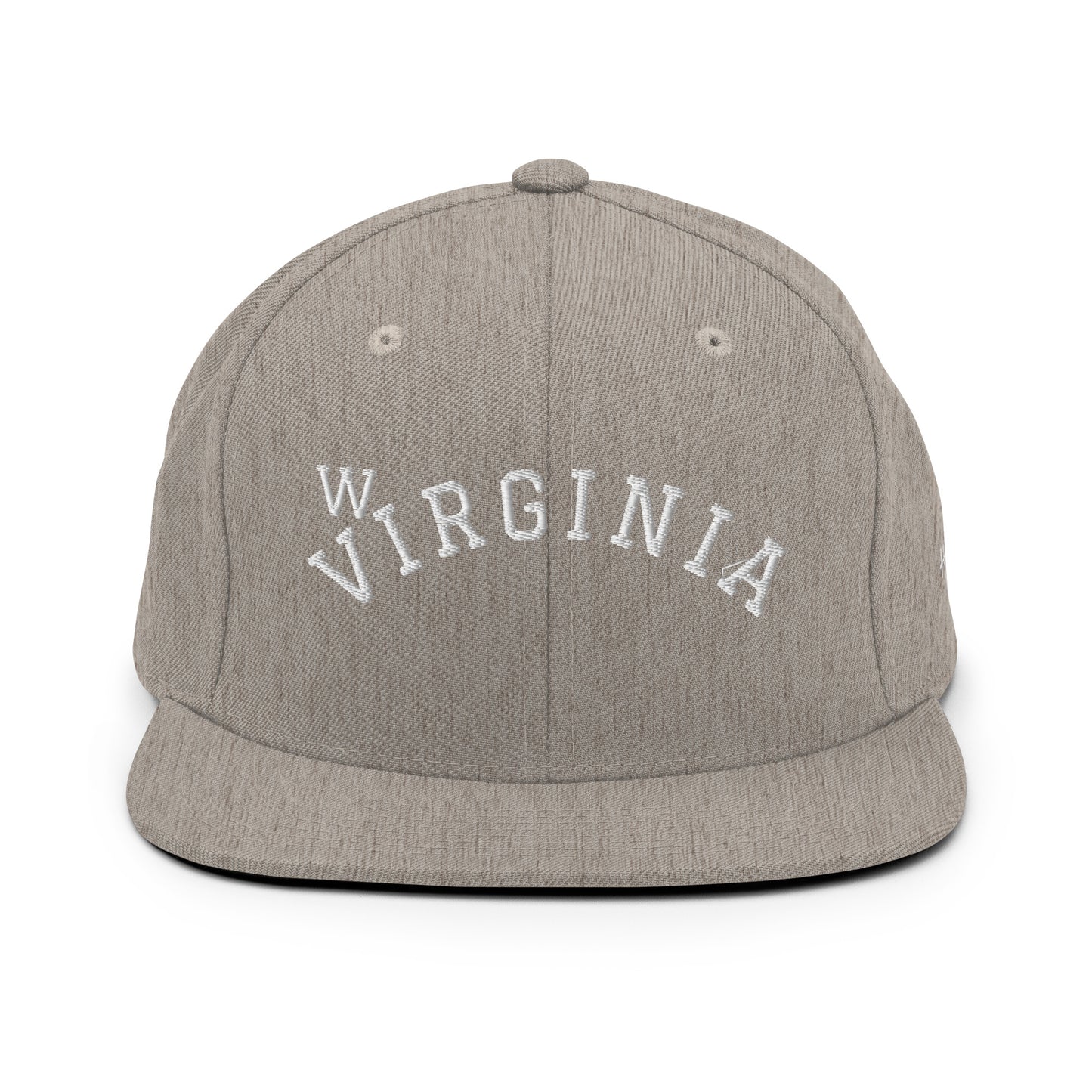 West Virginia Arch 6 Panel Snapback Hat