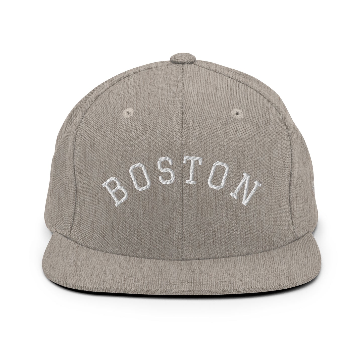 Boston Arch 6 Panel Snapback Hat