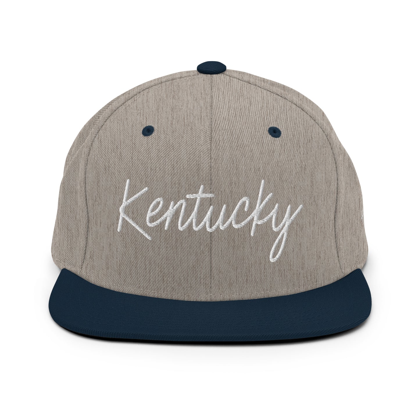 Kentucky Retro Script 6 Panel Snapback Hat