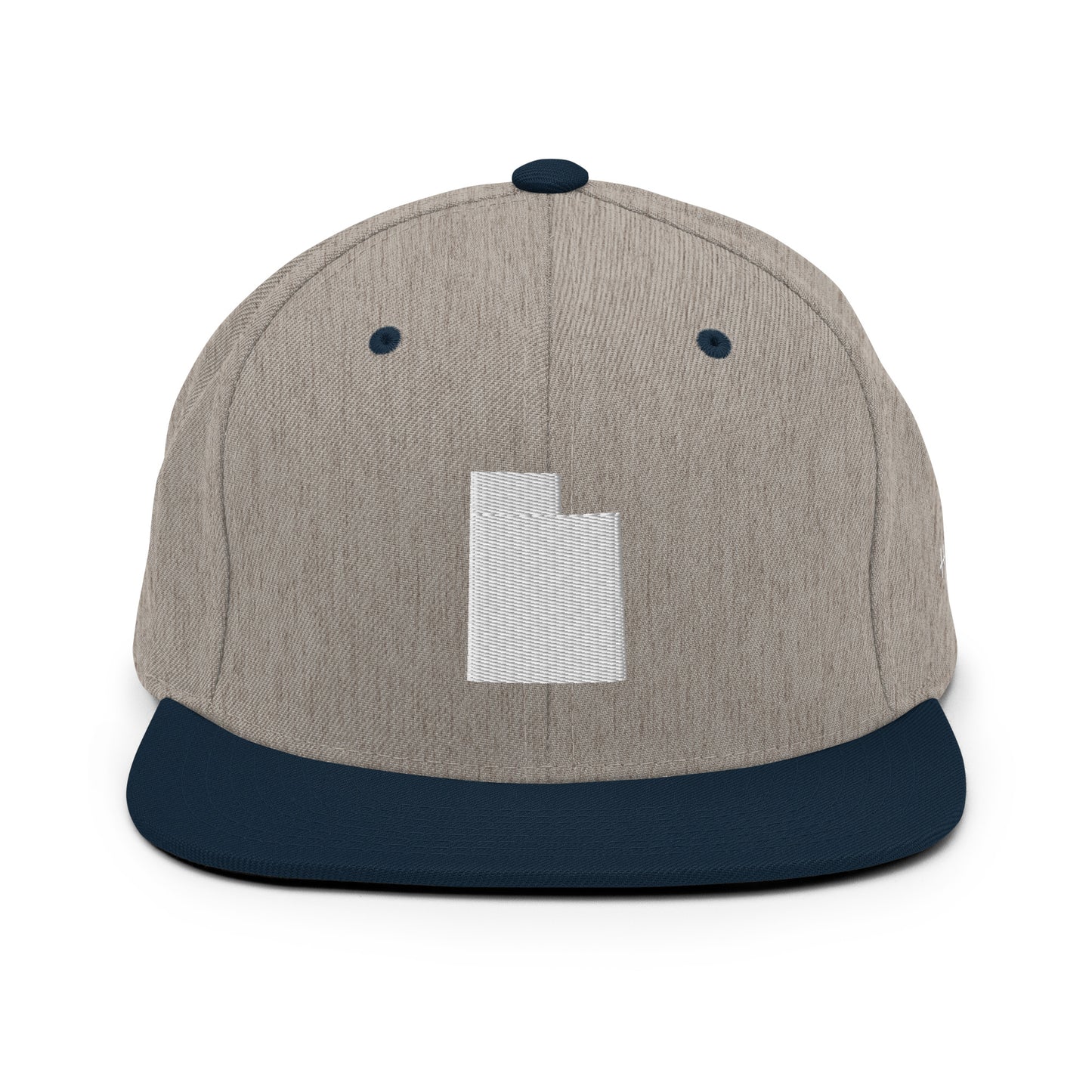 Utah State Silhouette 6 Panel Snapback Hat