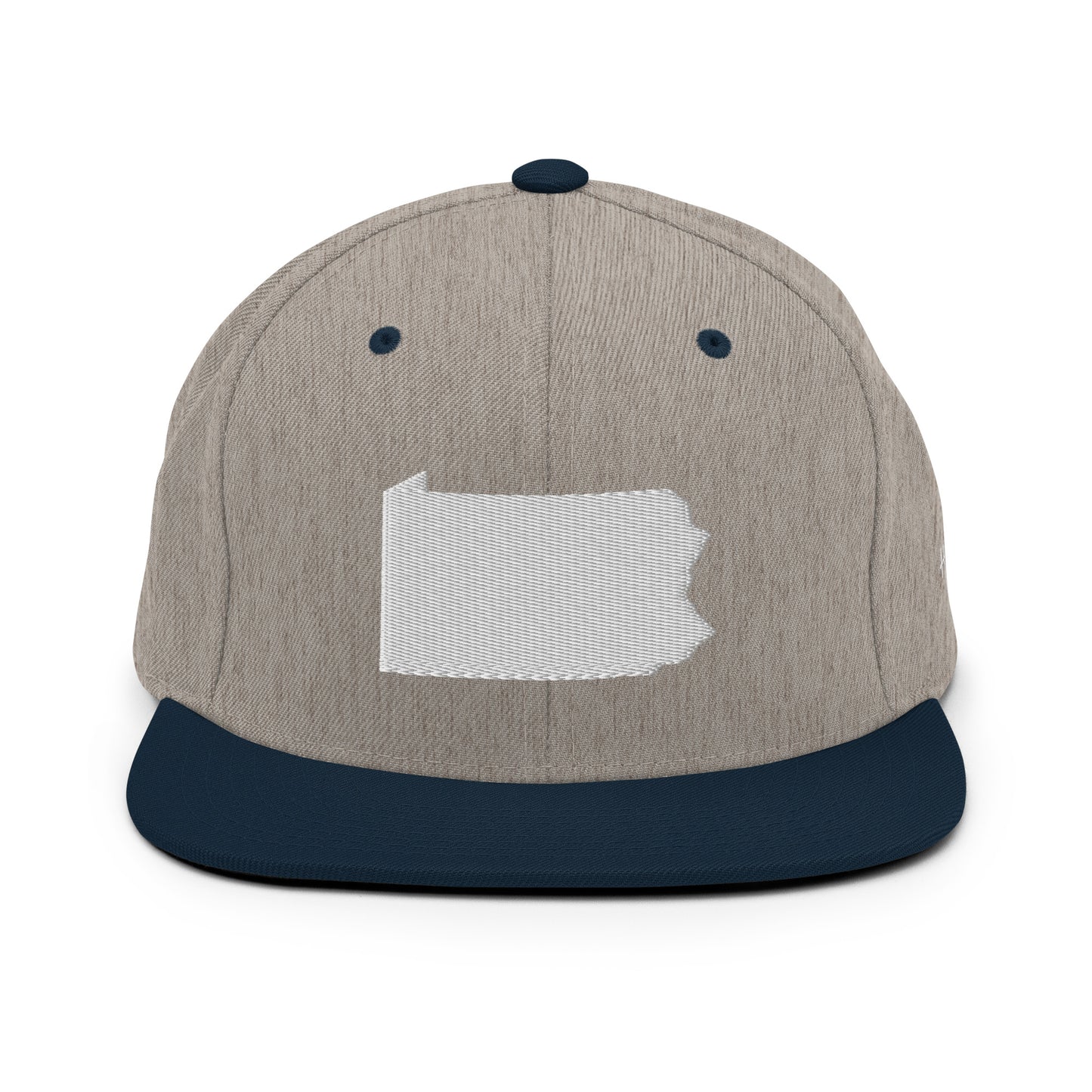 Pennsylvania State Silhouette 6 Panel Snapback Hat
