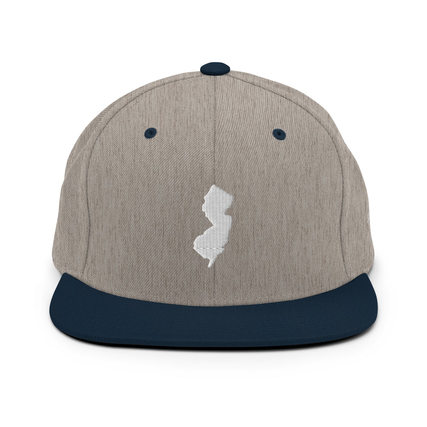 New Jersey State Silhouette 6 Panel Snapback Hat