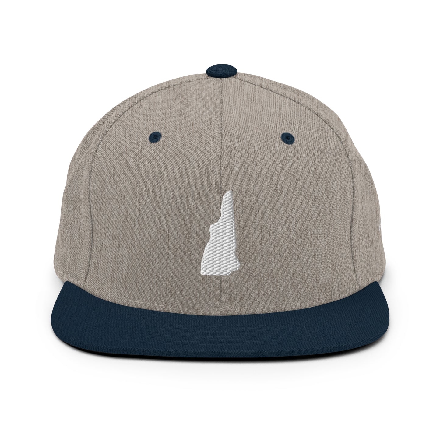 New Hampshire State Silhouette 6 Panel Snapback Hat