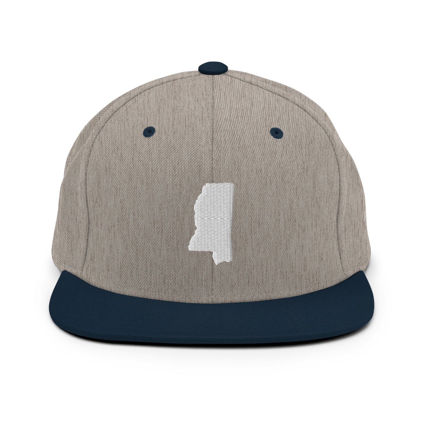 Mississippi State Silhouette 6 Panel Snapback Hat