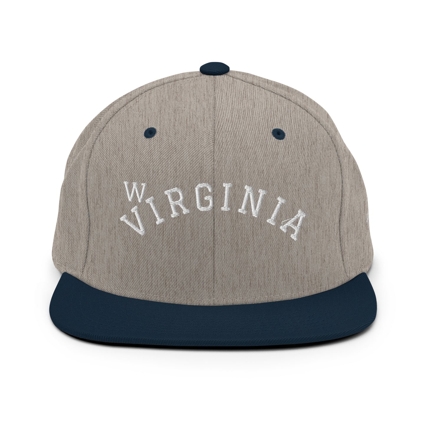 West Virginia Arch 6 Panel Snapback Hat