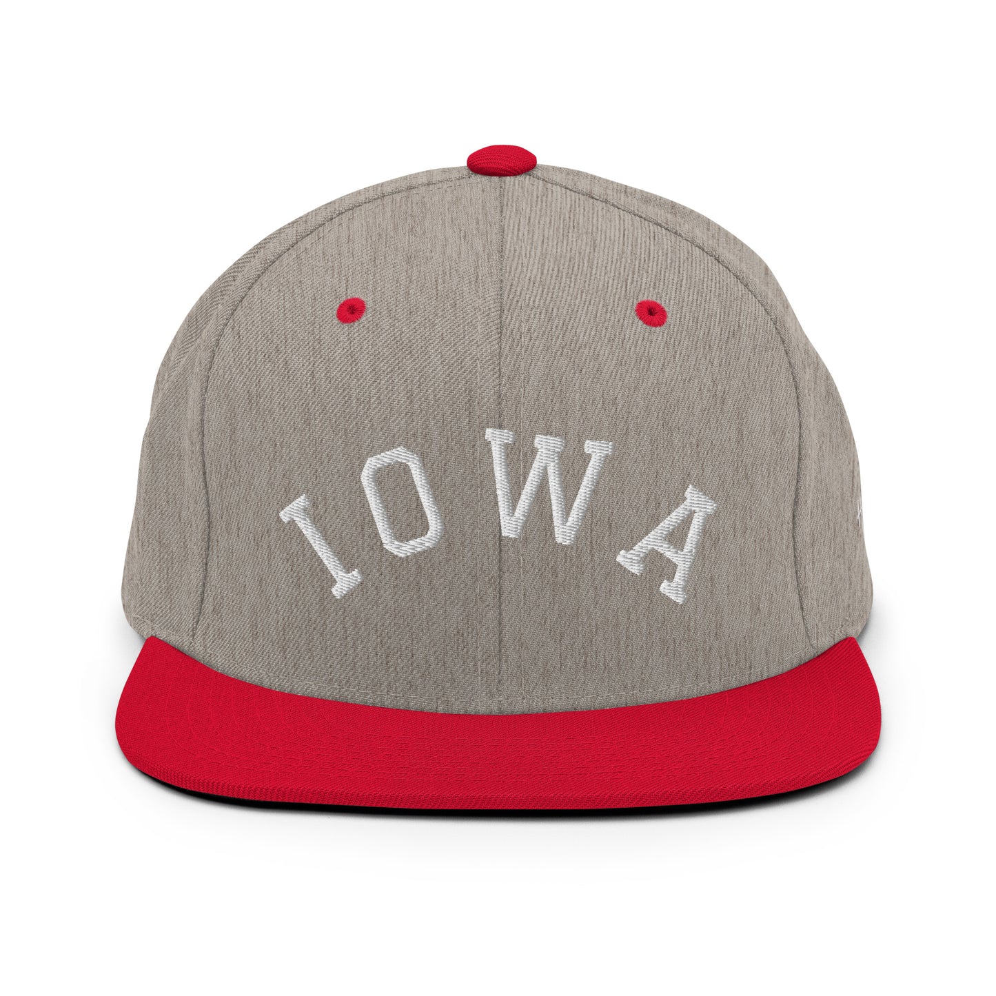 Iowa Arch 6 Panel Snapback Hat