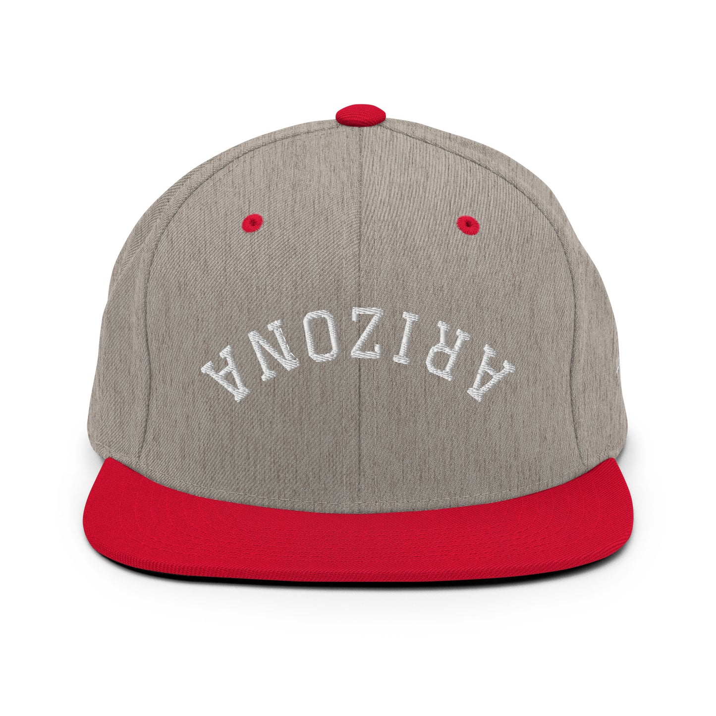 Arizona Upside Down Arch 6 Panel Snapback Hat