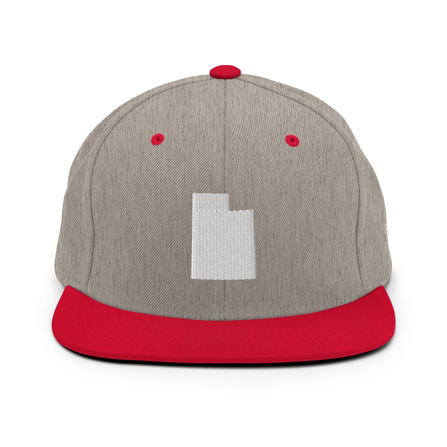 Utah State Silhouette 6 Panel Snapback Hat