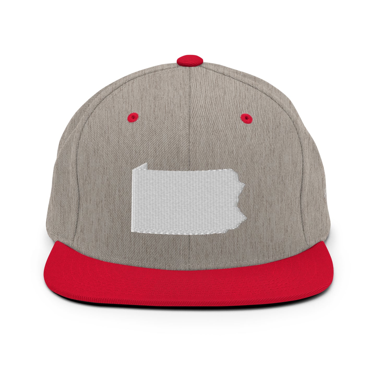 Pennsylvania State Silhouette 6 Panel Snapback Hat