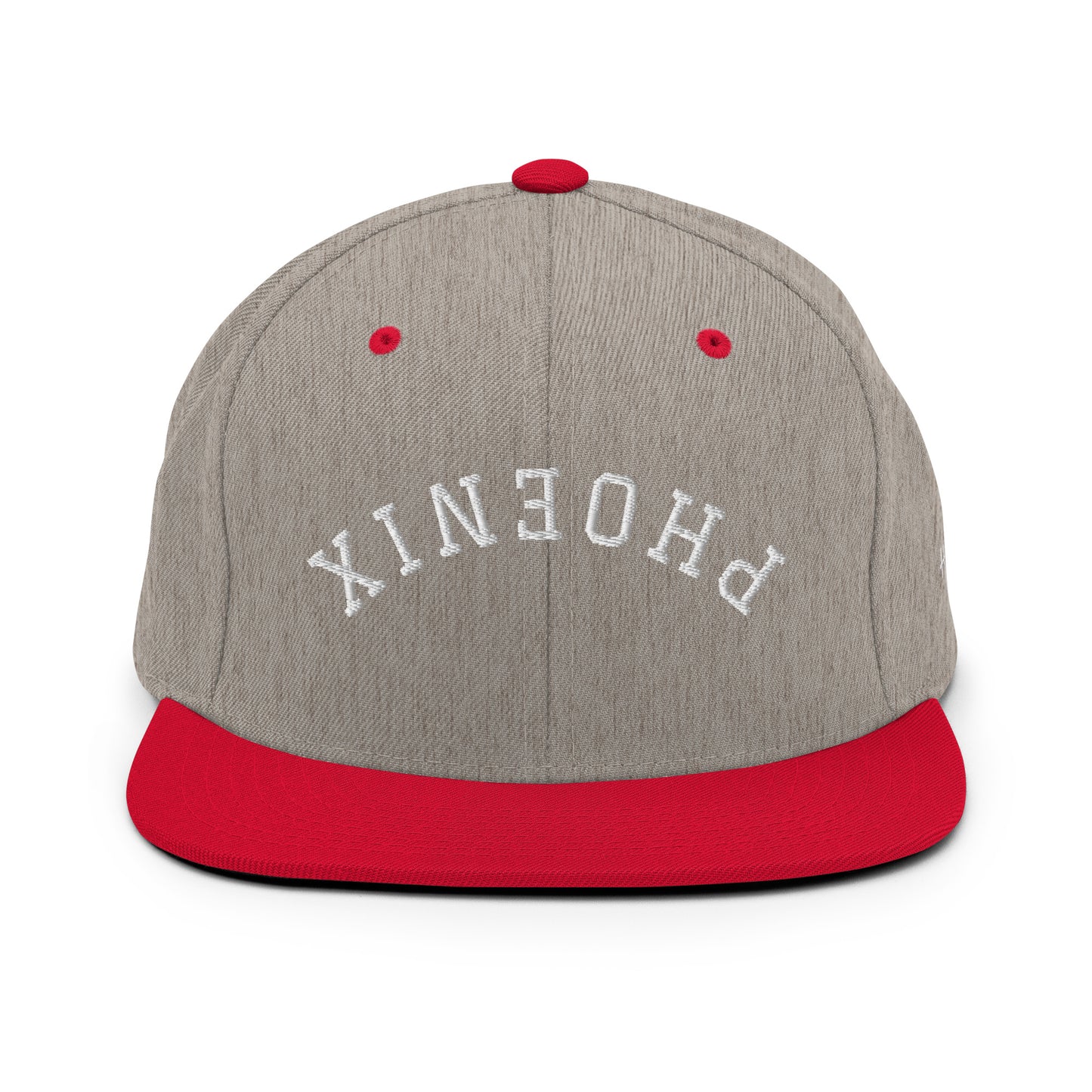 Phoenix Upside Down Arch 6 Panel Snapback Hat
