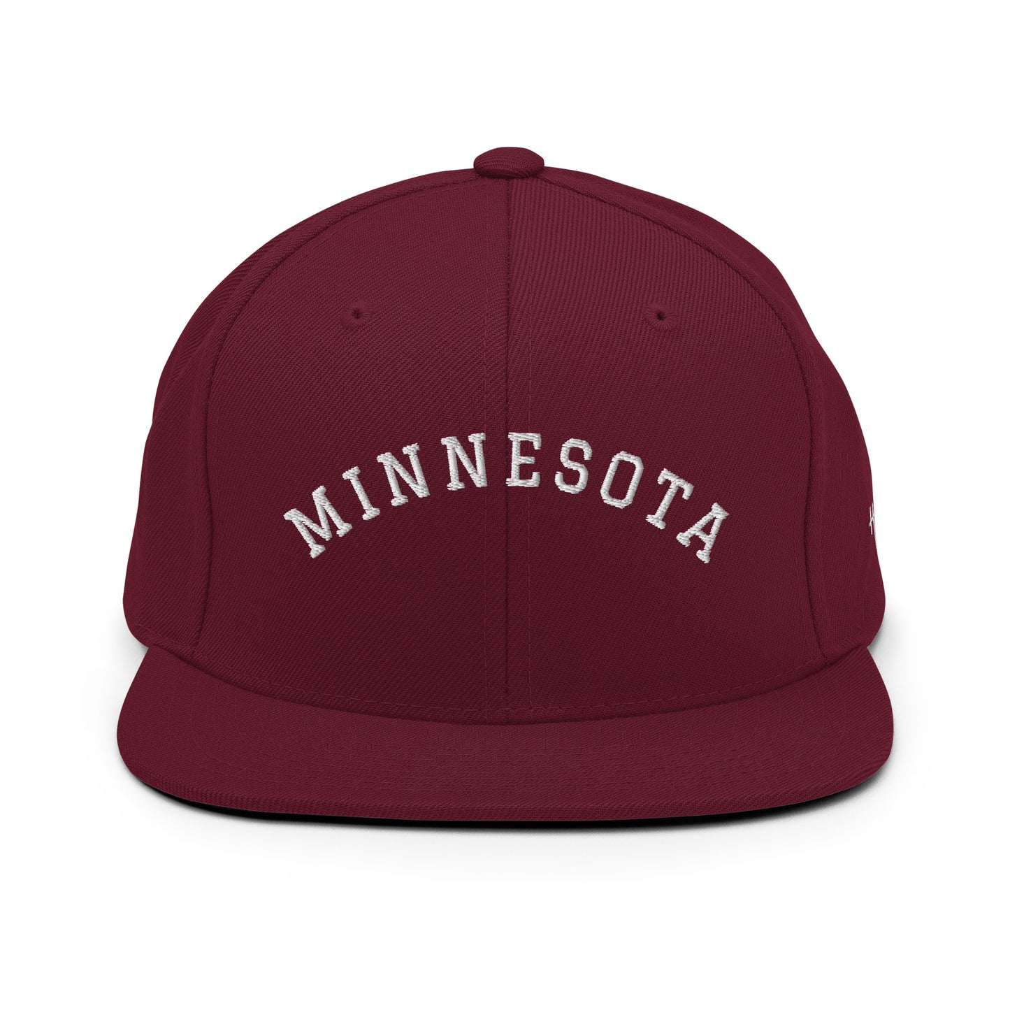 Minnesota Arch 6 Panel Snapback Hat