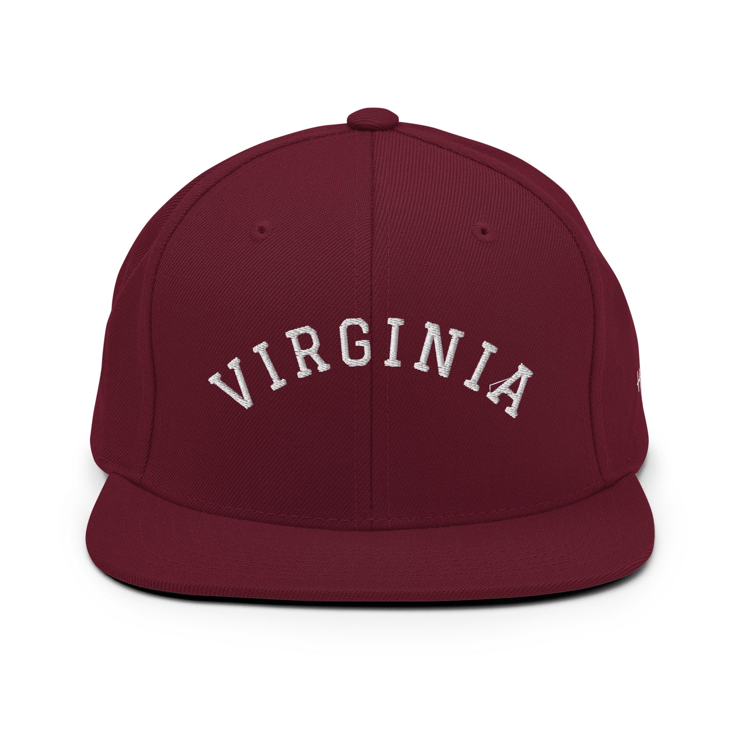 Virginia Arch 6 Panel Snapback Hat