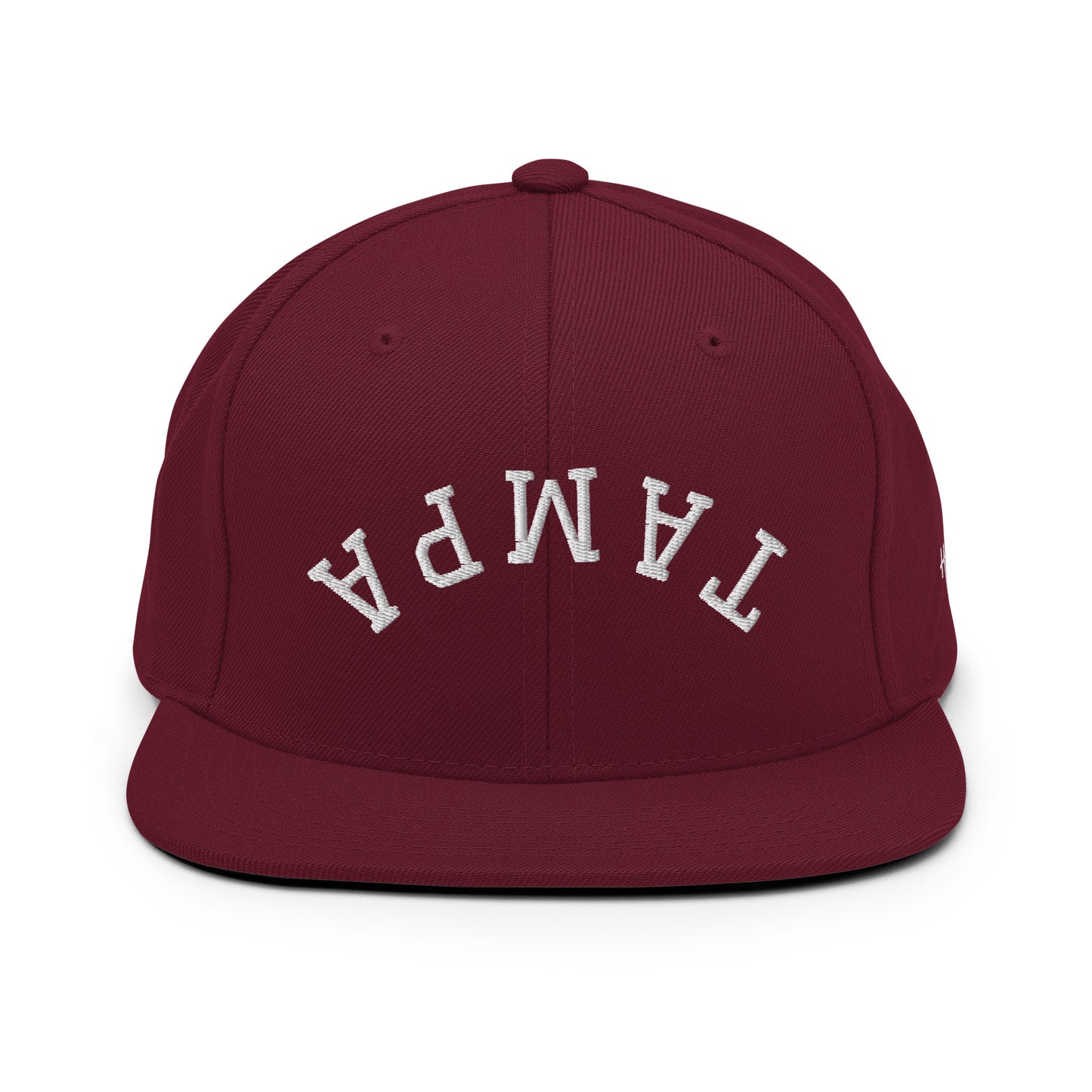 Tampa Upside Down Arch 6 Panel Snapback Hat