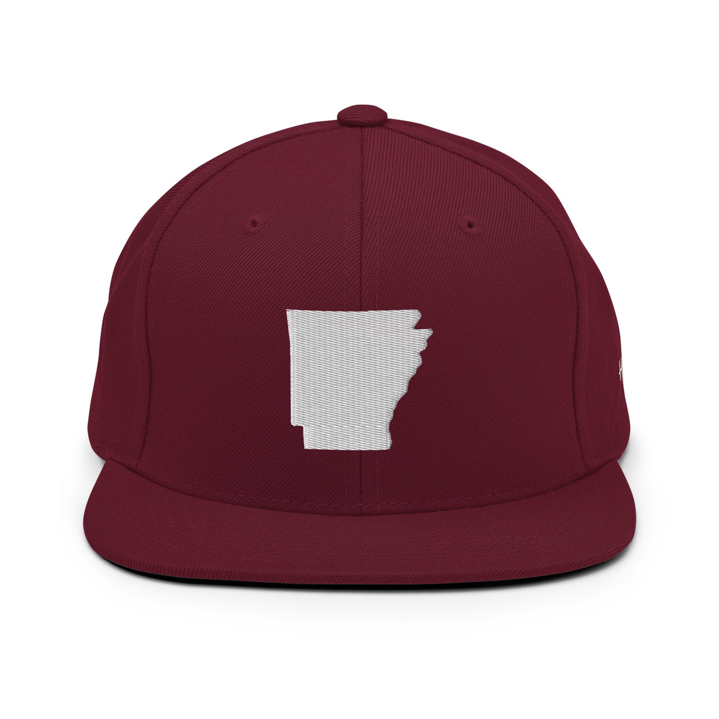 Arkansas State Silhouette 6 Panel Snapback Hat
