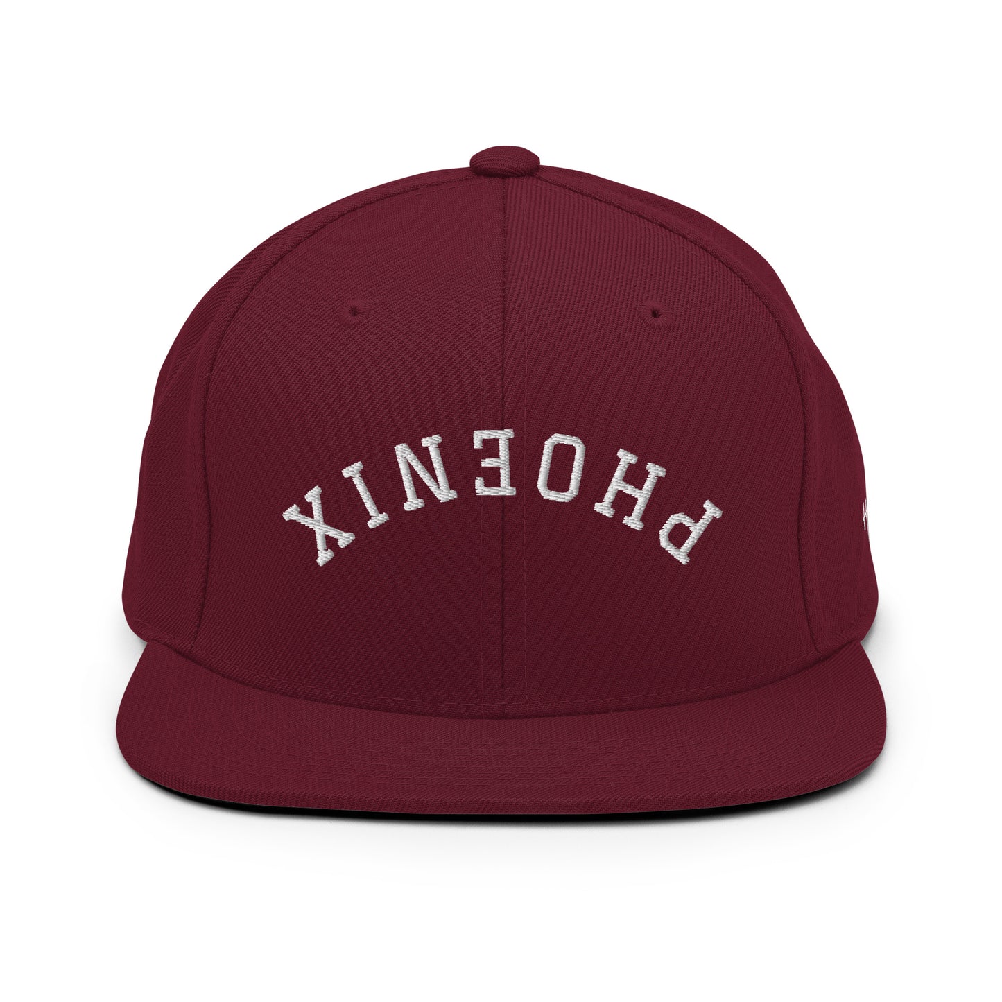 Phoenix Upside Down Arch 6 Panel Snapback Hat