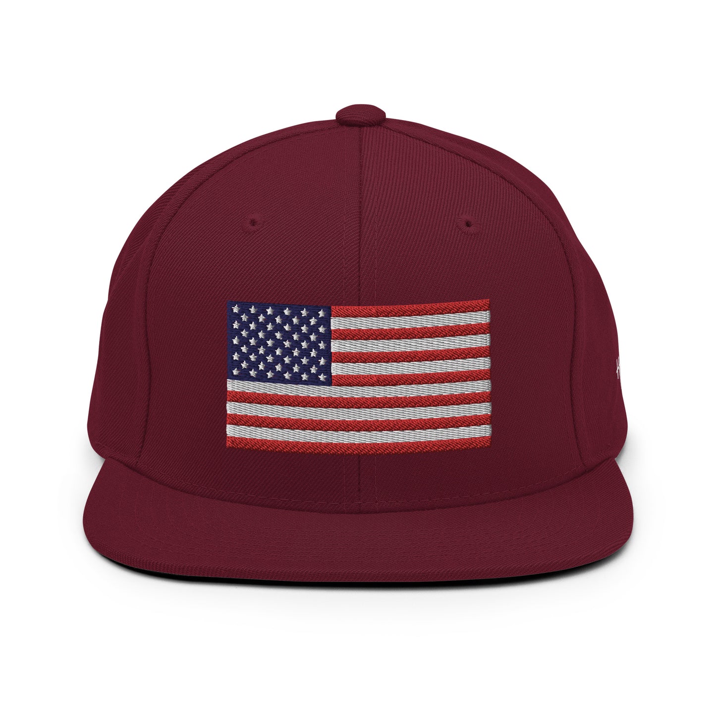 United States USA Flag 6 Panel Snapback Hat