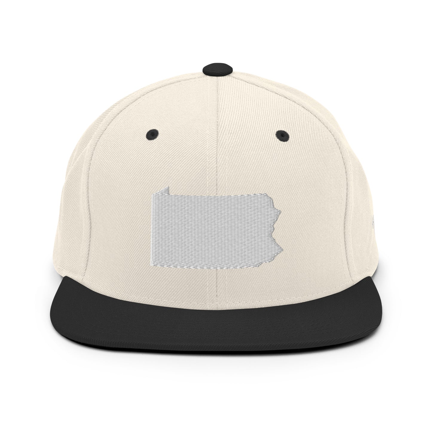 Pennsylvania State Silhouette 6 Panel Snapback Hat