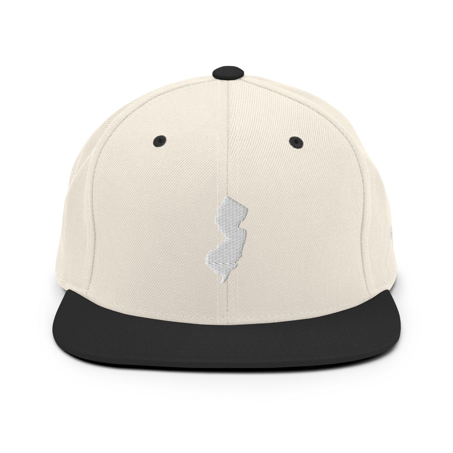 New Jersey State Silhouette 6 Panel Snapback Hat