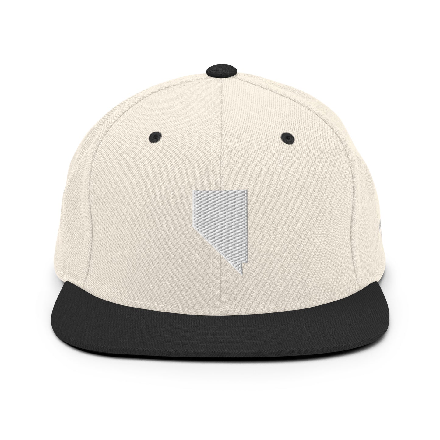 Nevada State Silhouette 6 Panel Snapback Hat