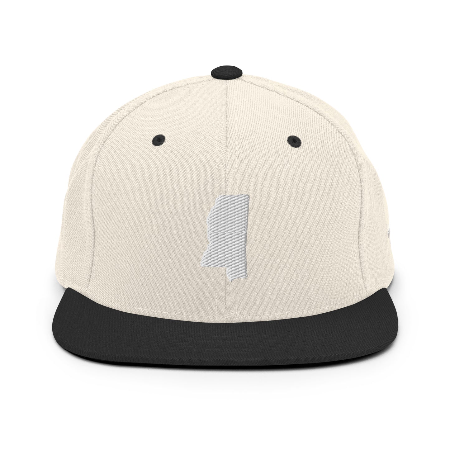 Mississippi State Silhouette 6 Panel Snapback Hat