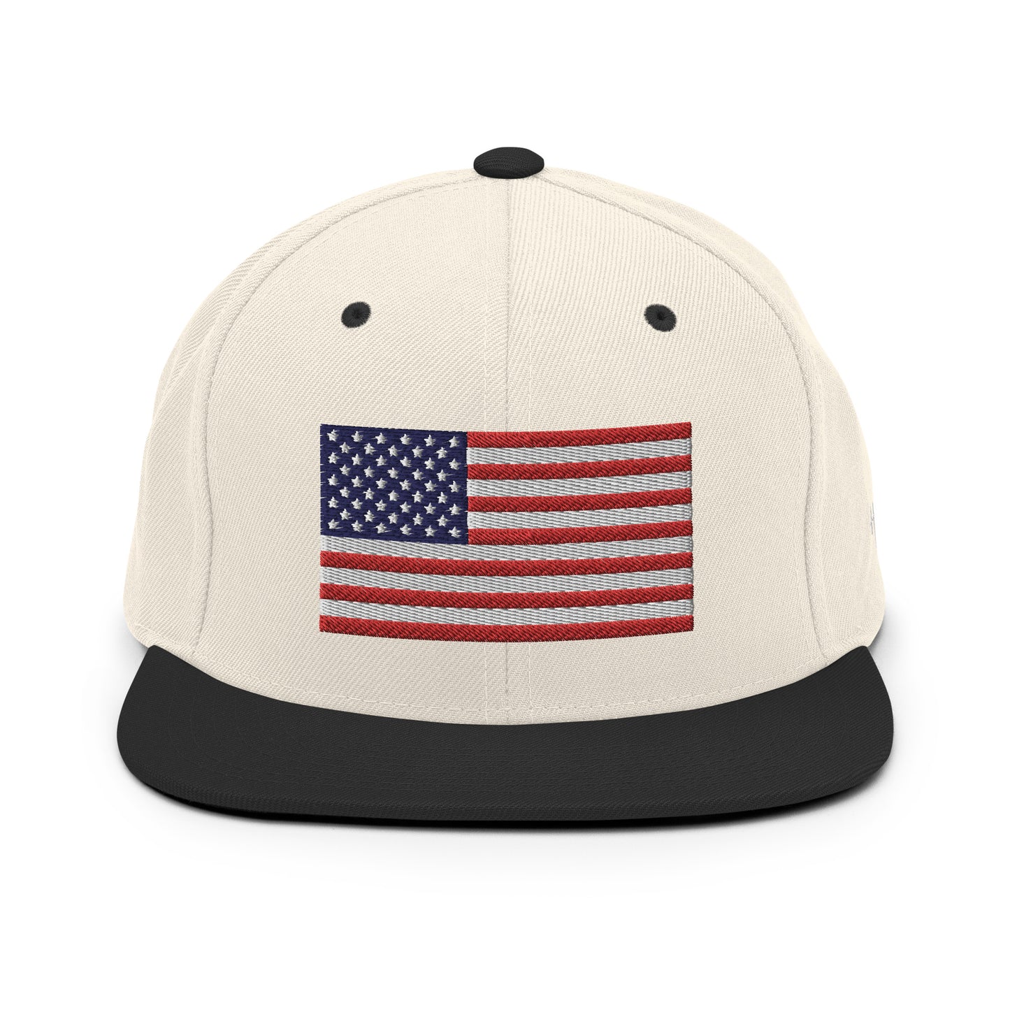 United States USA Flag 6 Panel Snapback Hat