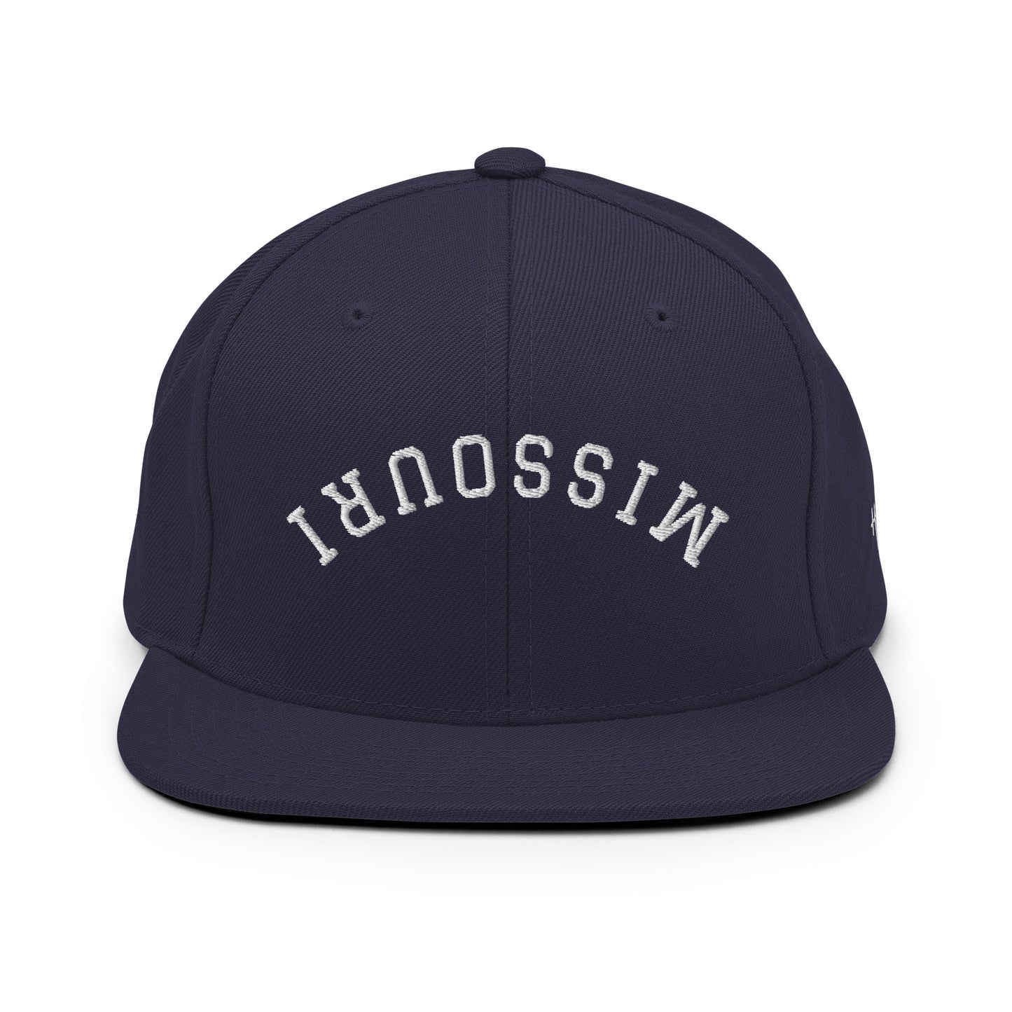 Missouri Upside Down Arch 6 Panel Snapback Hat