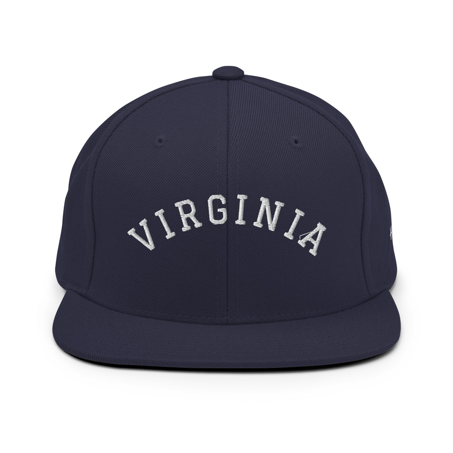 Virginia Arch 6 Panel Snapback Hat