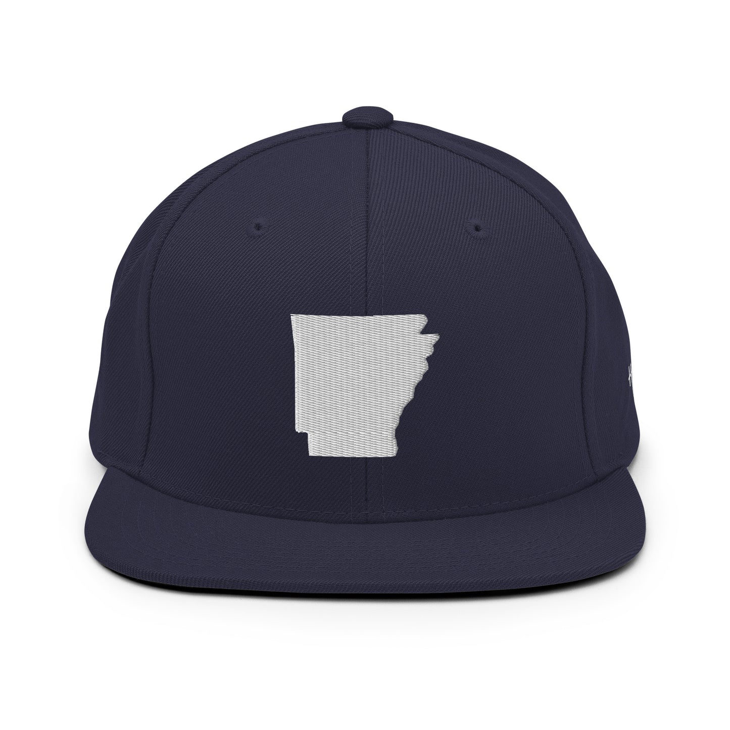 Arkansas State Silhouette 6 Panel Snapback Hat