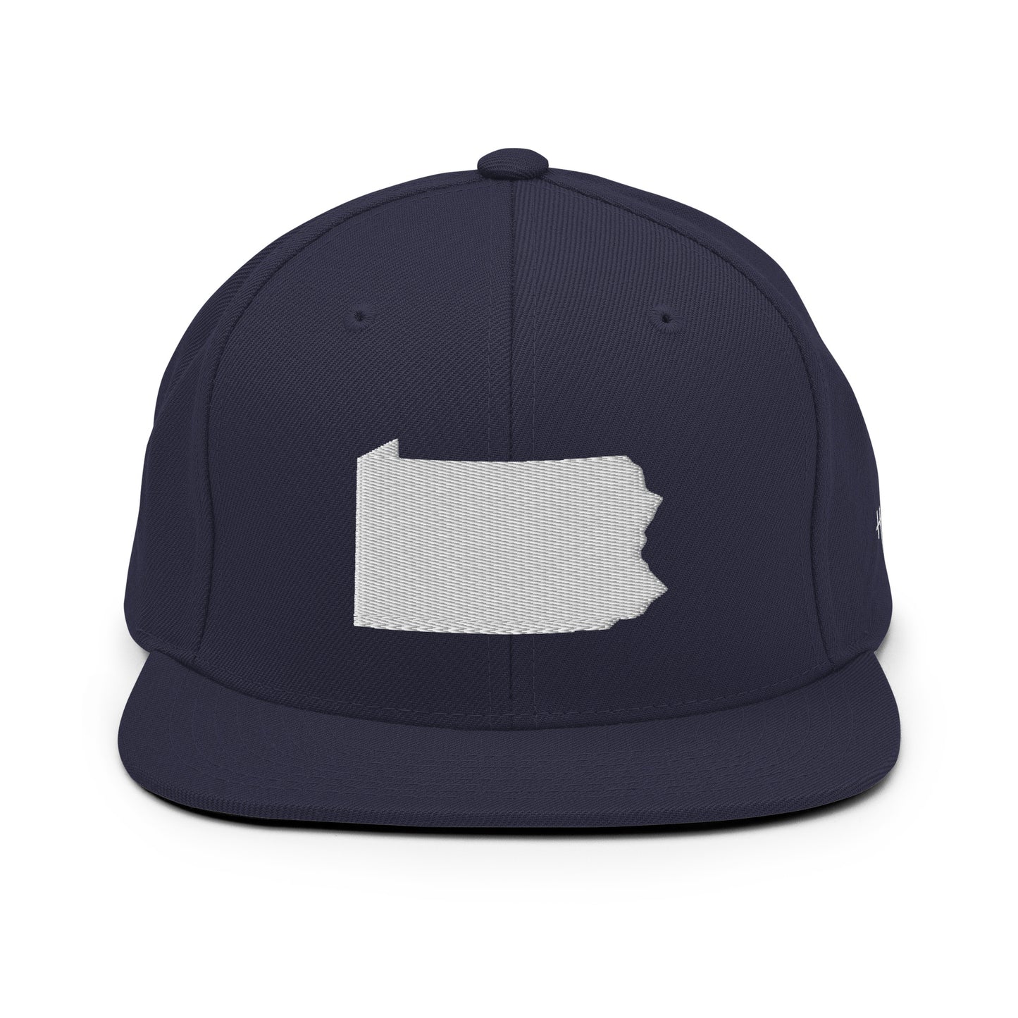 Pennsylvania State Silhouette 6 Panel Snapback Hat