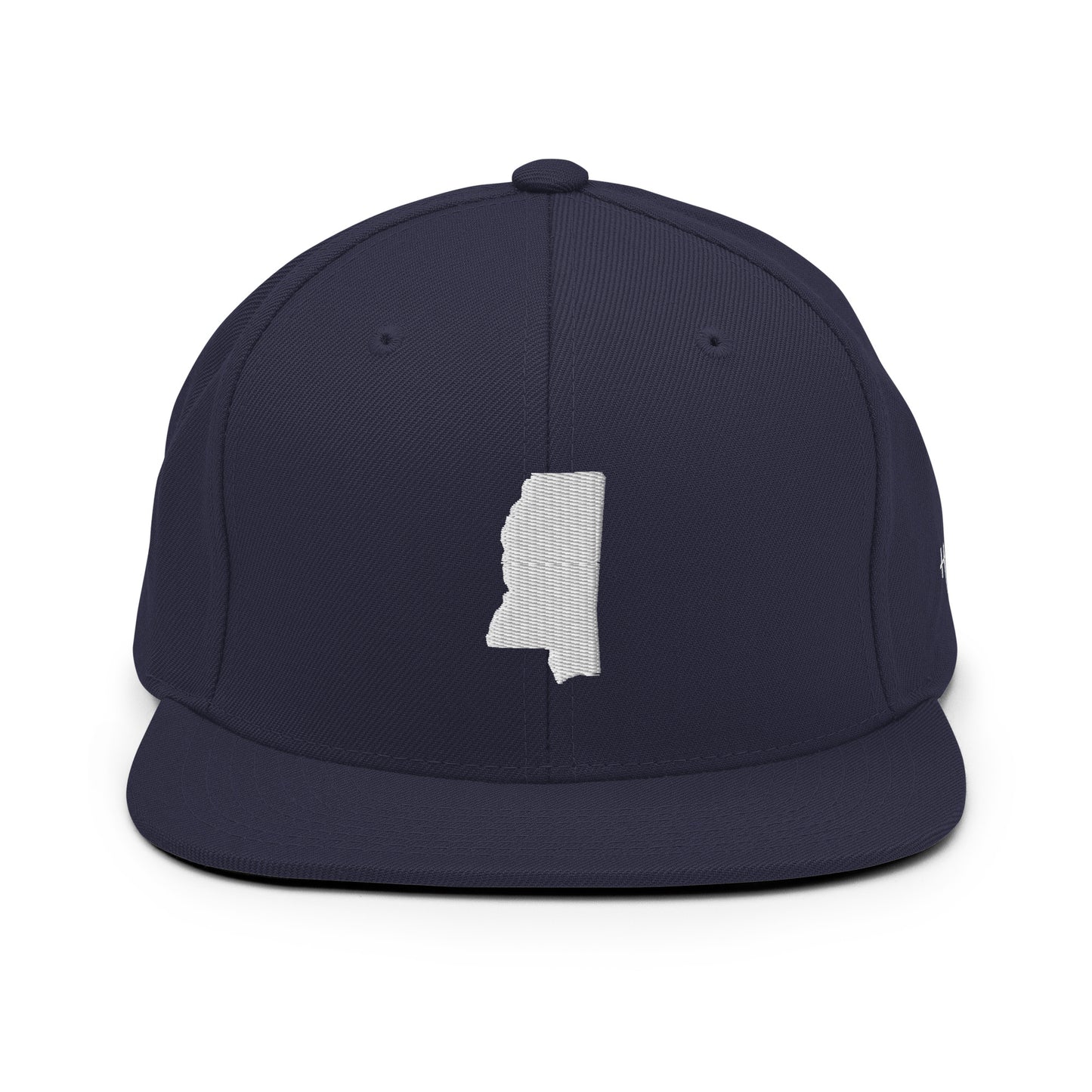 Mississippi State Silhouette 6 Panel Snapback Hat