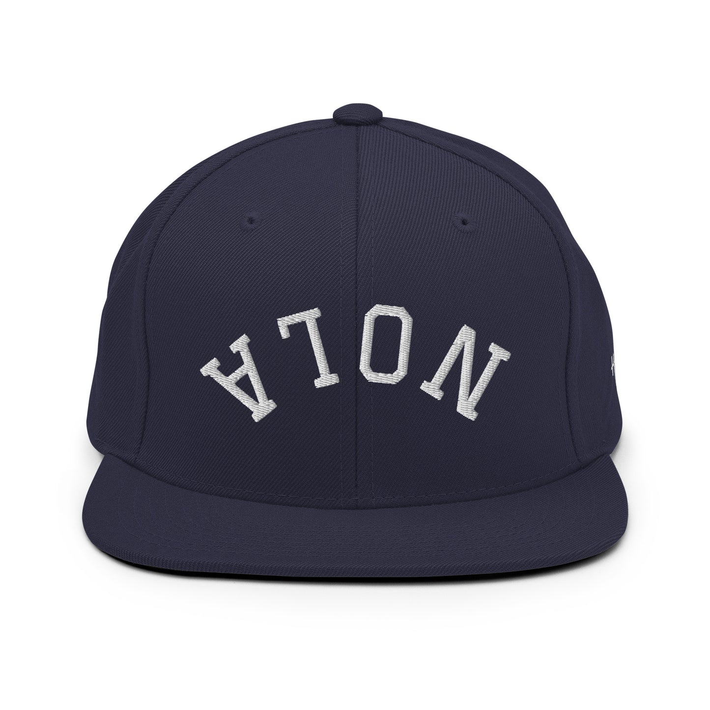 New Orleans Upside Down Arch 6 Panel Snapback Hat