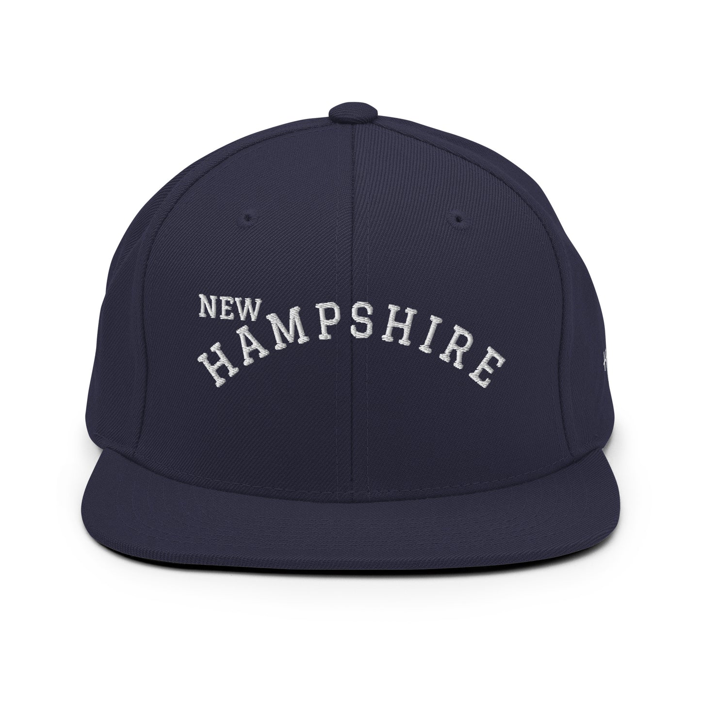 New Hampshire Arch 6 Panel Snapback Hat