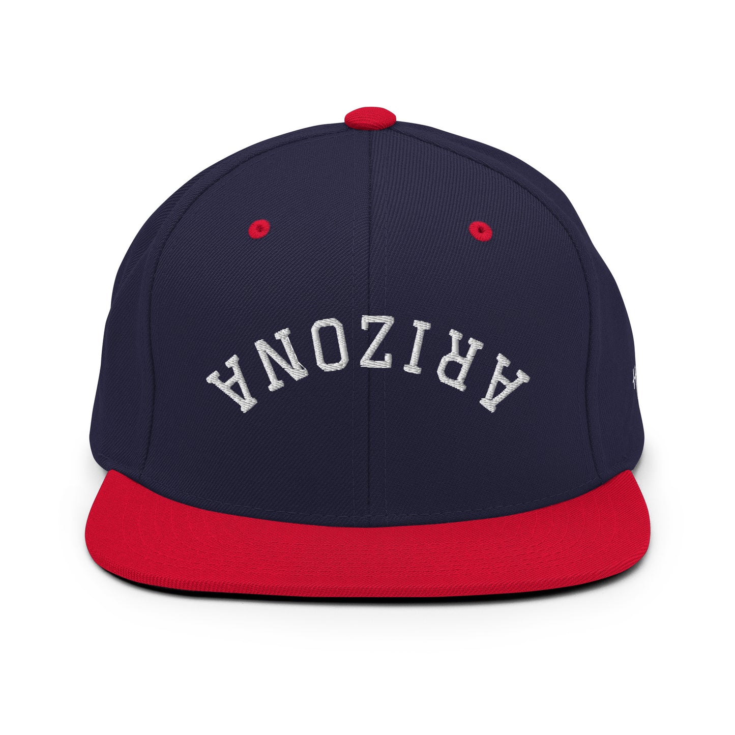 Arizona Upside Down Arch 6 Panel Snapback Hat