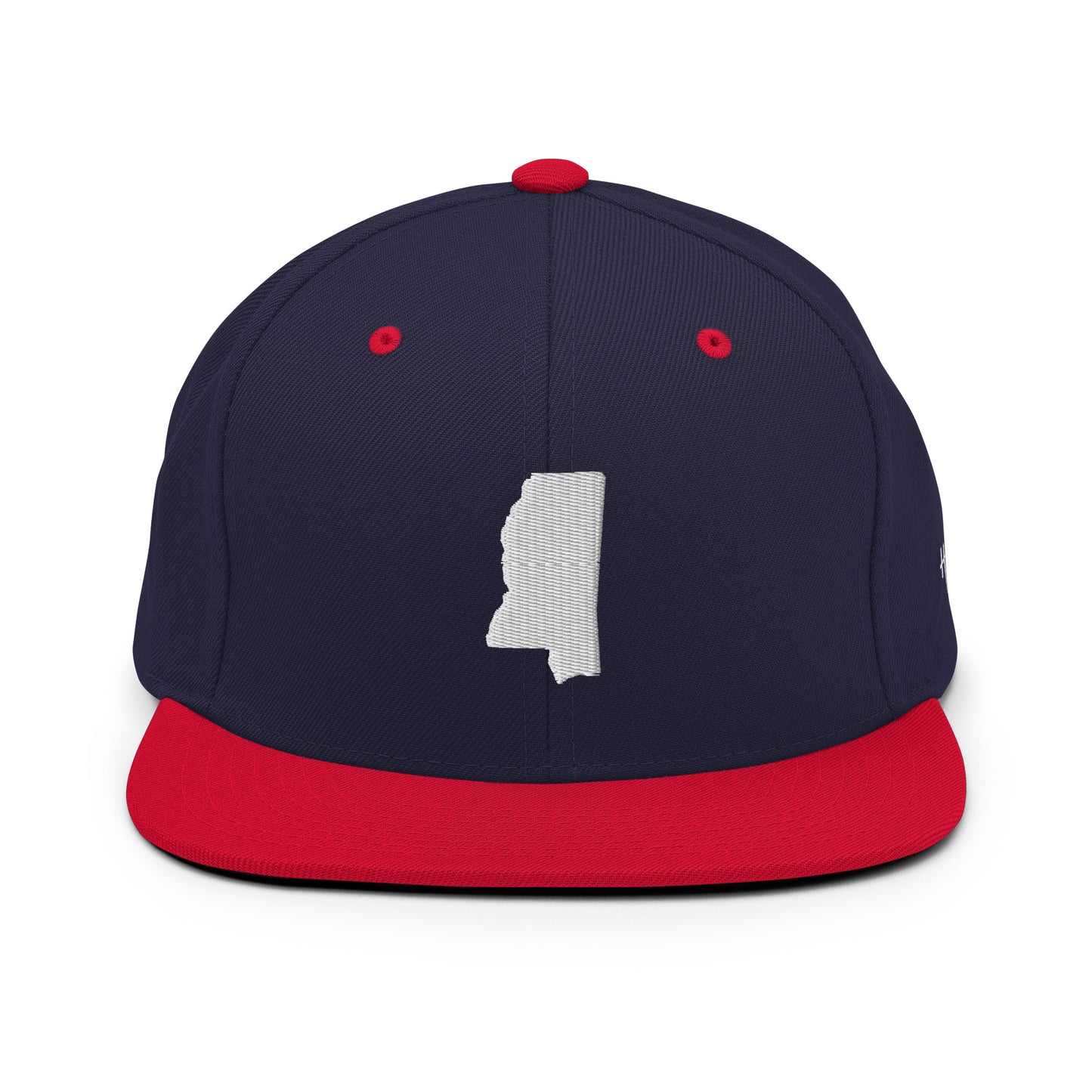 Mississippi State Silhouette 6 Panel Snapback Hat