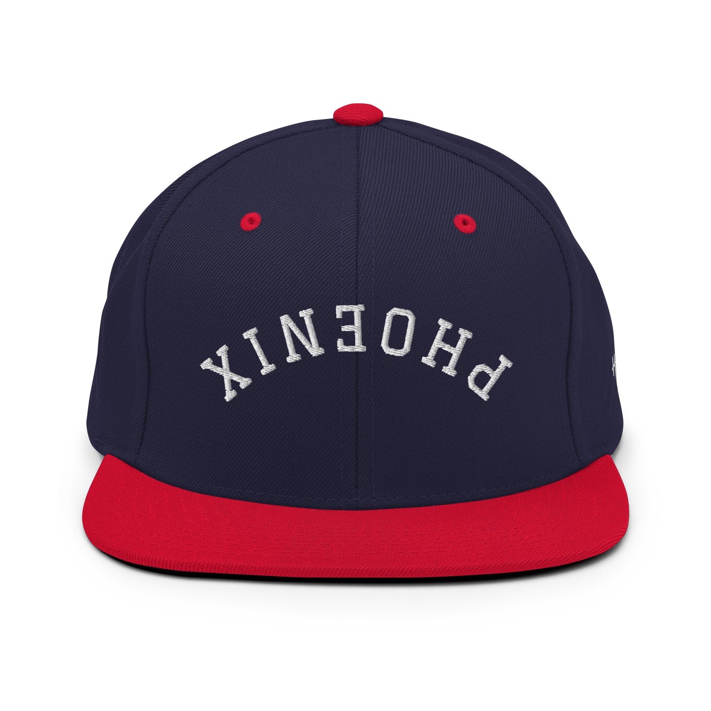Phoenix Upside Down Arch 6 Panel Snapback Hat