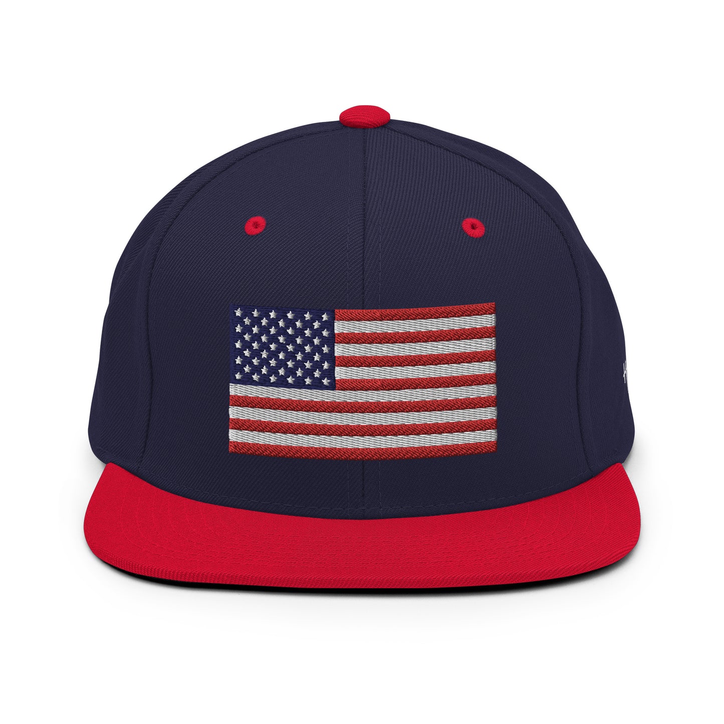 United States USA Flag 6 Panel Snapback Hat