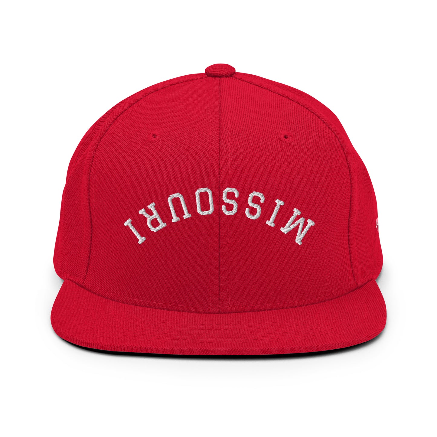 Missouri Upside Down Arch 6 Panel Snapback Hat