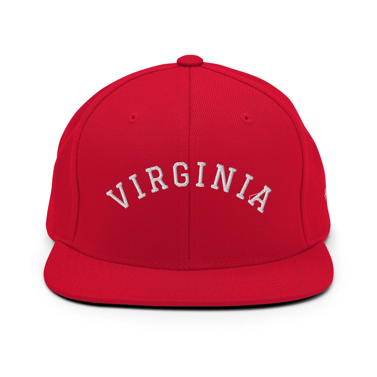 Virginia Arch 6 Panel Snapback Hat