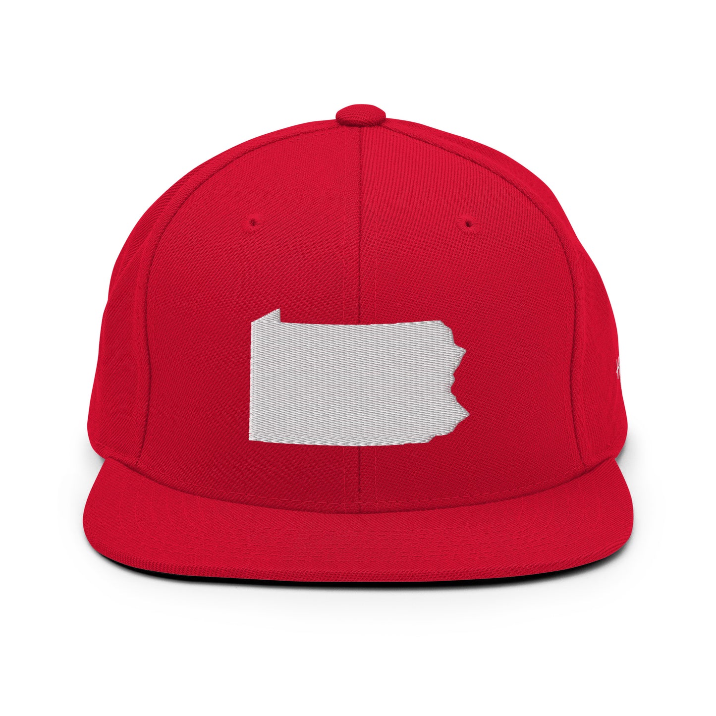 Pennsylvania State Silhouette 6 Panel Snapback Hat