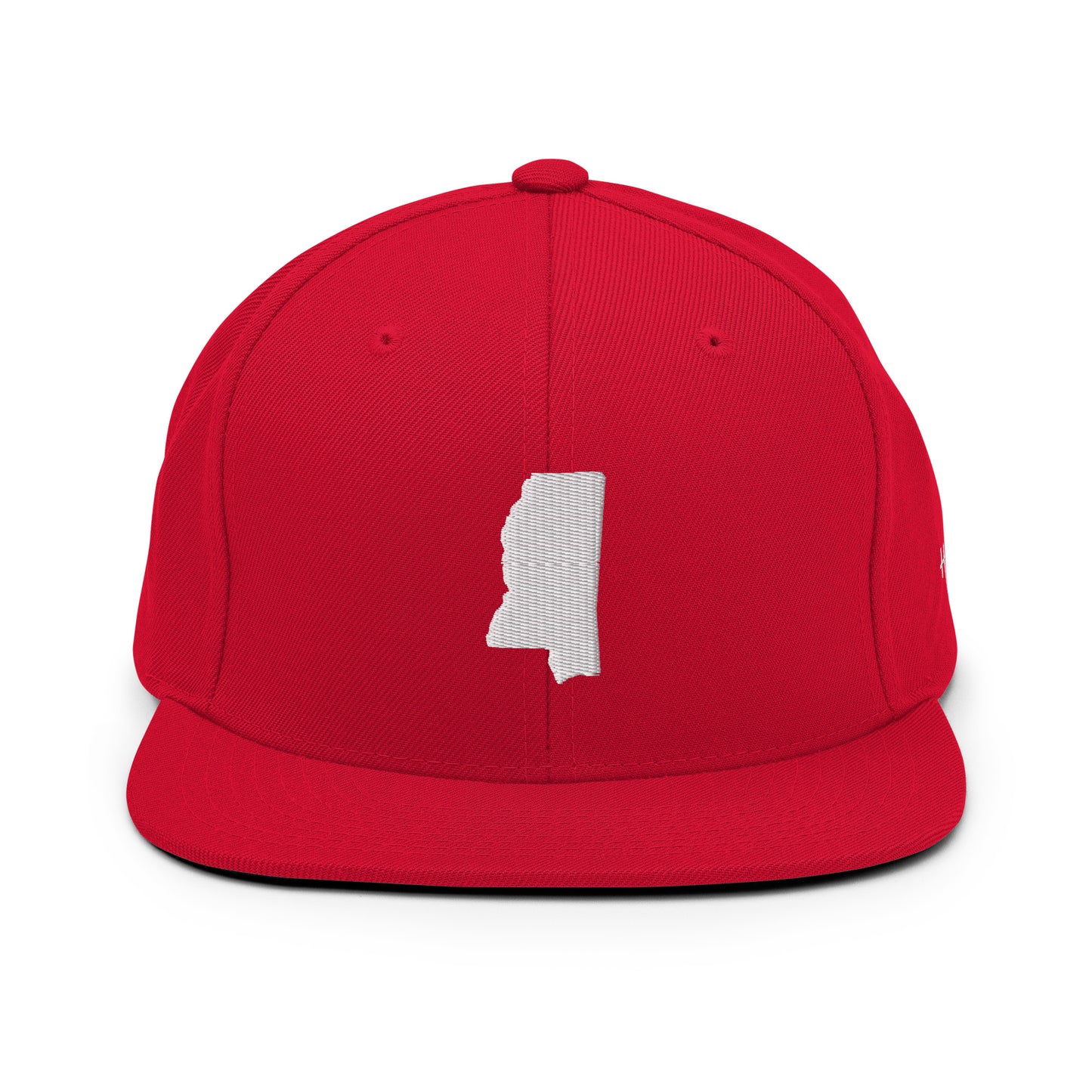 Mississippi State Silhouette 6 Panel Snapback Hat