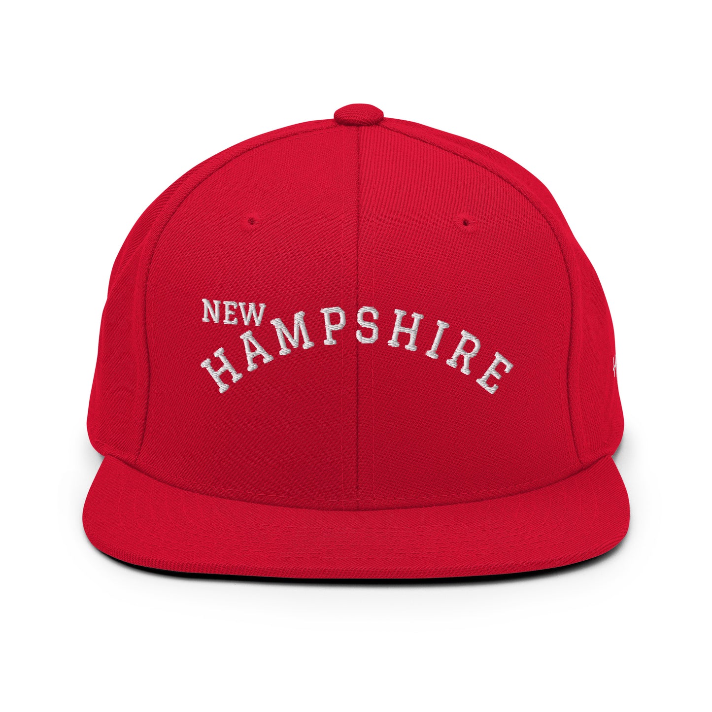 New Hampshire Arch 6 Panel Snapback Hat